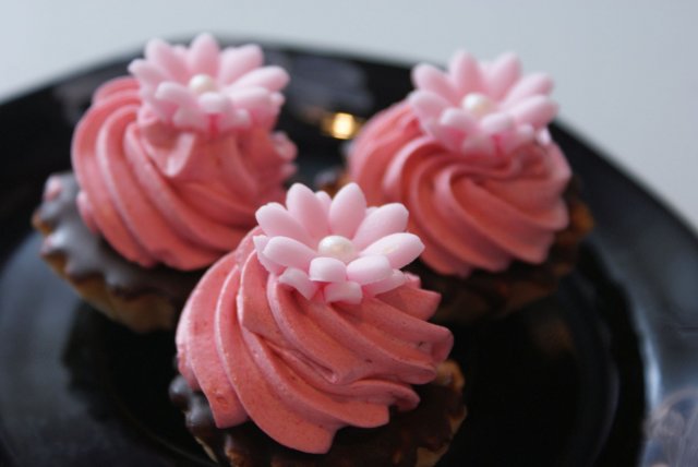 Babeczki truskawkowe